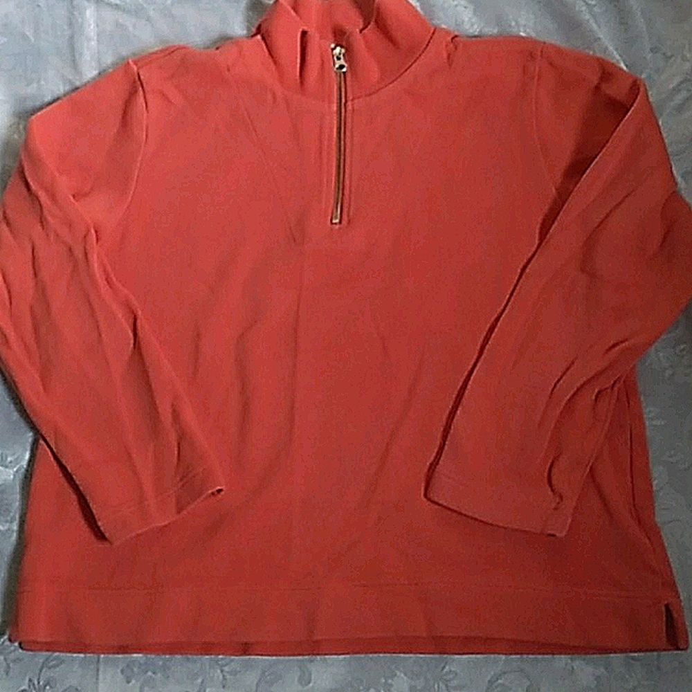Pendleton XL petite ladies top, coral color